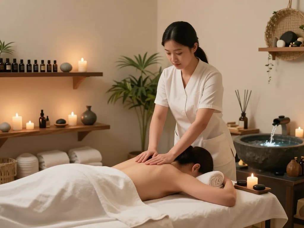 spa hela ads promoting relaxing spa services in a tranquil environment.