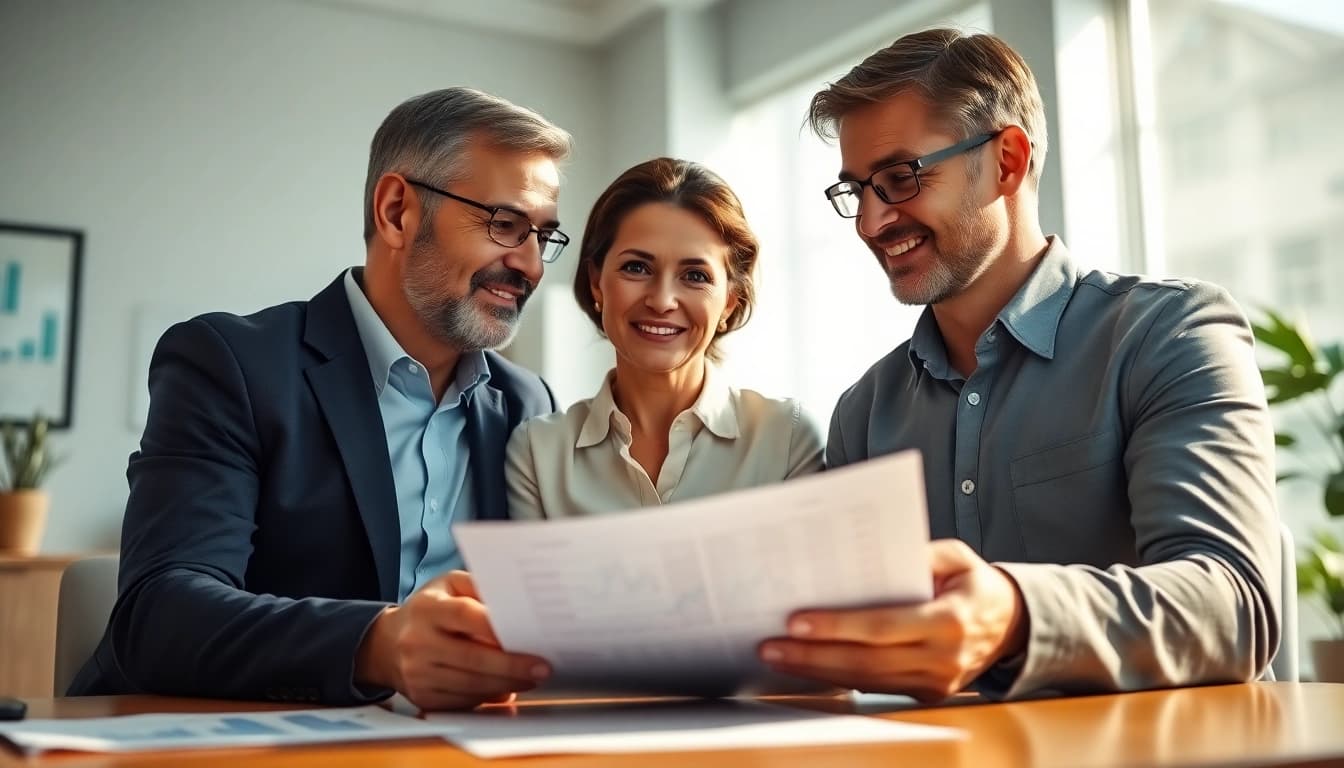 Find a trusted fiduciary near me while discussing financial plans with an advisor.
