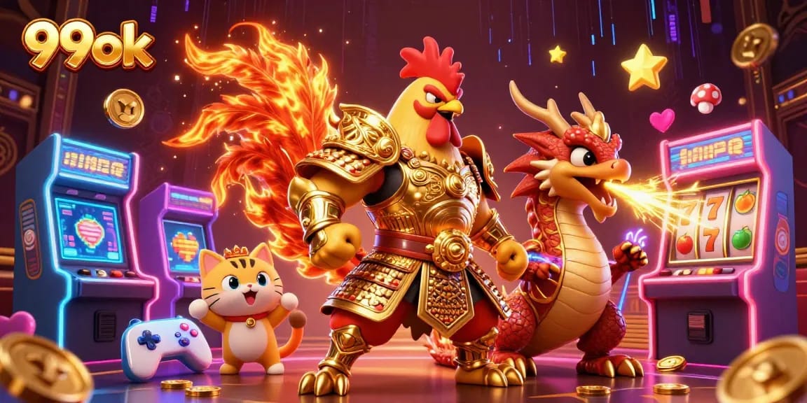 Experience 99ok gaming excitement with legendary characters and vibrant slot visuals