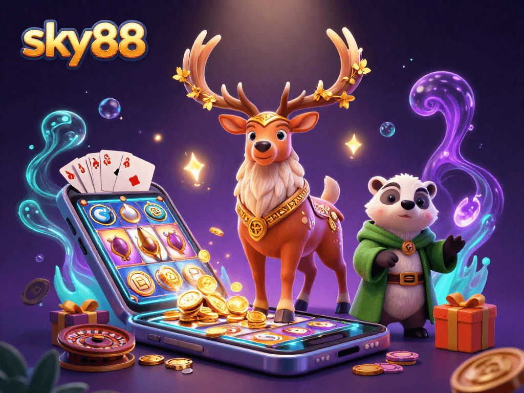 Experience thrilling gaming at sky88 with dynamic slots, live casino adventures, and fun prize secrets.