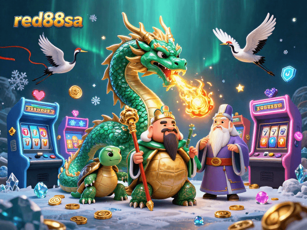 Experience the thrill of red88sa with vibrant casino elements and dynamic gaming action.