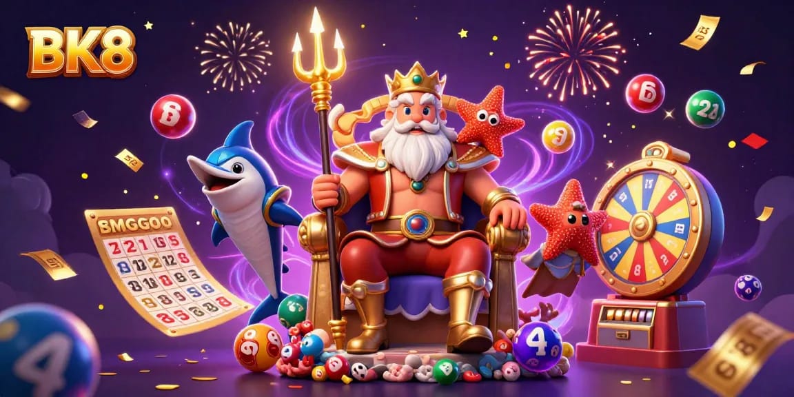Experience thrilling gaming adventures with BK8 featuring Neptune and lottery elements.