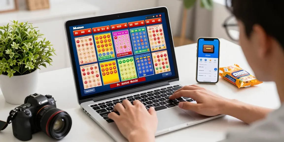 Engaging online gambling scene at https://www.hoteloita.com/beppu/bijyutsukan.html with users enjoying Toto Macau lottery games.