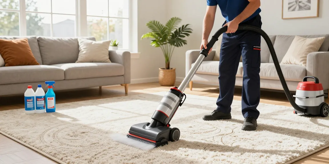 Deep carpet cleaning in Buffalo NY showing technician using advanced equipment for effective carpet cleaning.