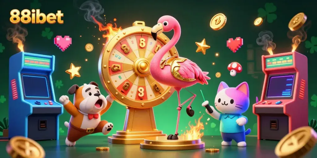Spin to win with exciting 88ibet casino moments featuring colorful gaming elements.