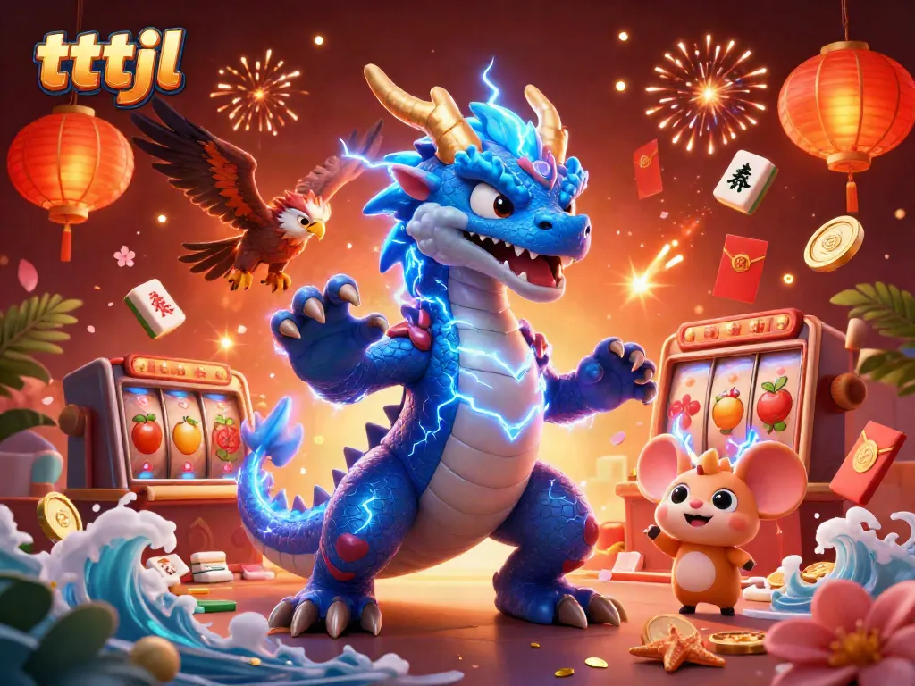 Engage in exciting gameplay at tttjl's vibrant online casino with powerful characters and dynamic elements.