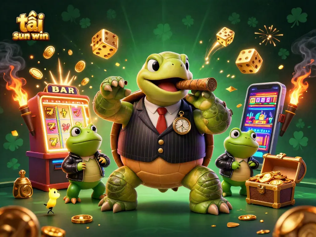Engage in thrilling gameplay with tải sun win as the colorful slots and characters create an electrifying casino atmosphere.