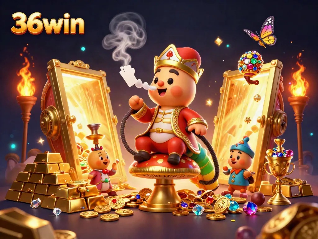 Engage in thrilling gameplay at 36win's opulent casino, featuring vibrant elements and rich rewards.