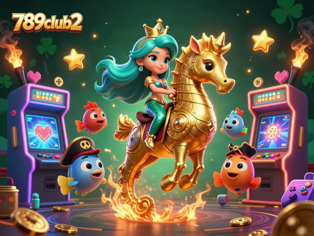 Engage in thrilling gameplay at 789club2 with vibrant gaming characters and casino elements.