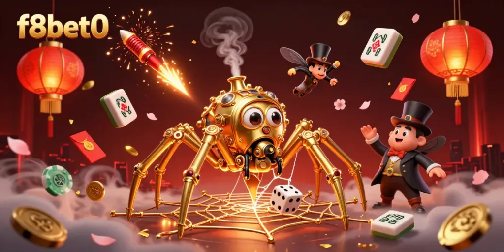 Win big with f8bet0 in this thrilling 3D casino adventure filled with steampunk elements and golden treasures.