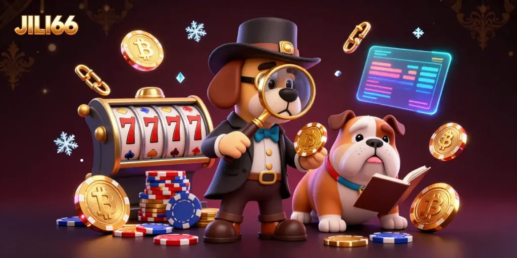 Spin and win exciting games at JILI66 with vibrant slot reels and classic poker elements.