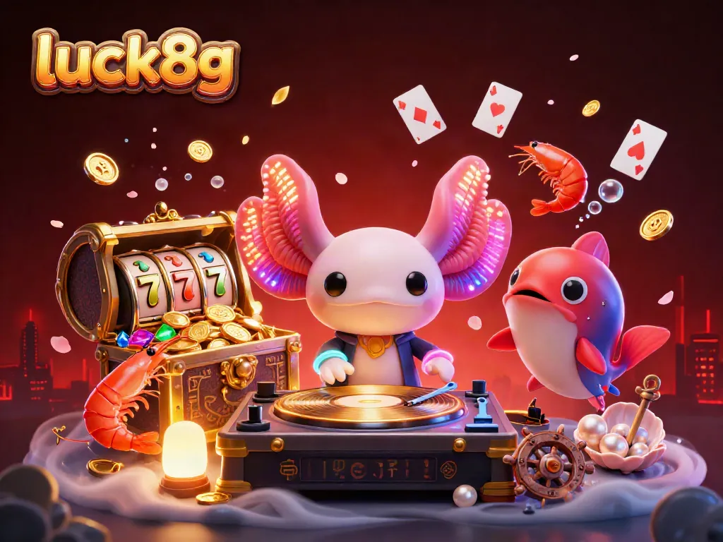 Experience the vibrant luck8g online casino world with thrilling gaming elements and dynamic characters.