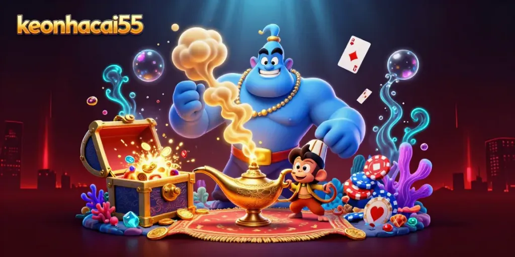 Experience exhilarating sports betting with keonhacai55's vibrant gaming scene featuring dynamic elements.