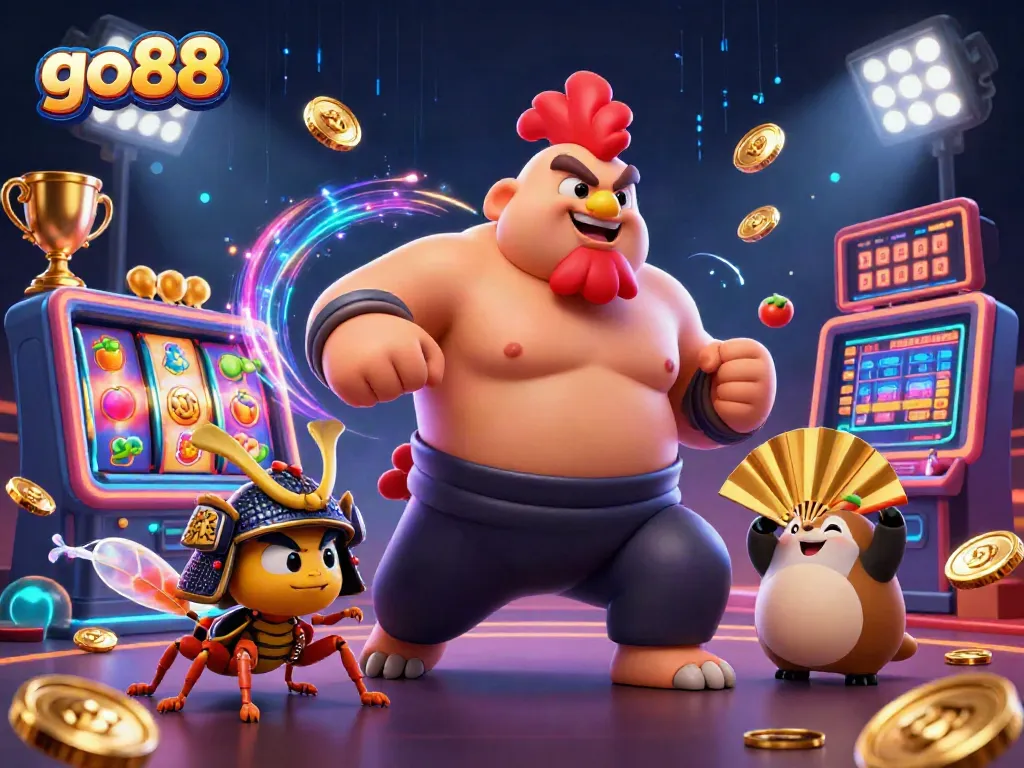 Experience thrilling gameplay at go88 with vibrant slot reels and dynamic casino action.