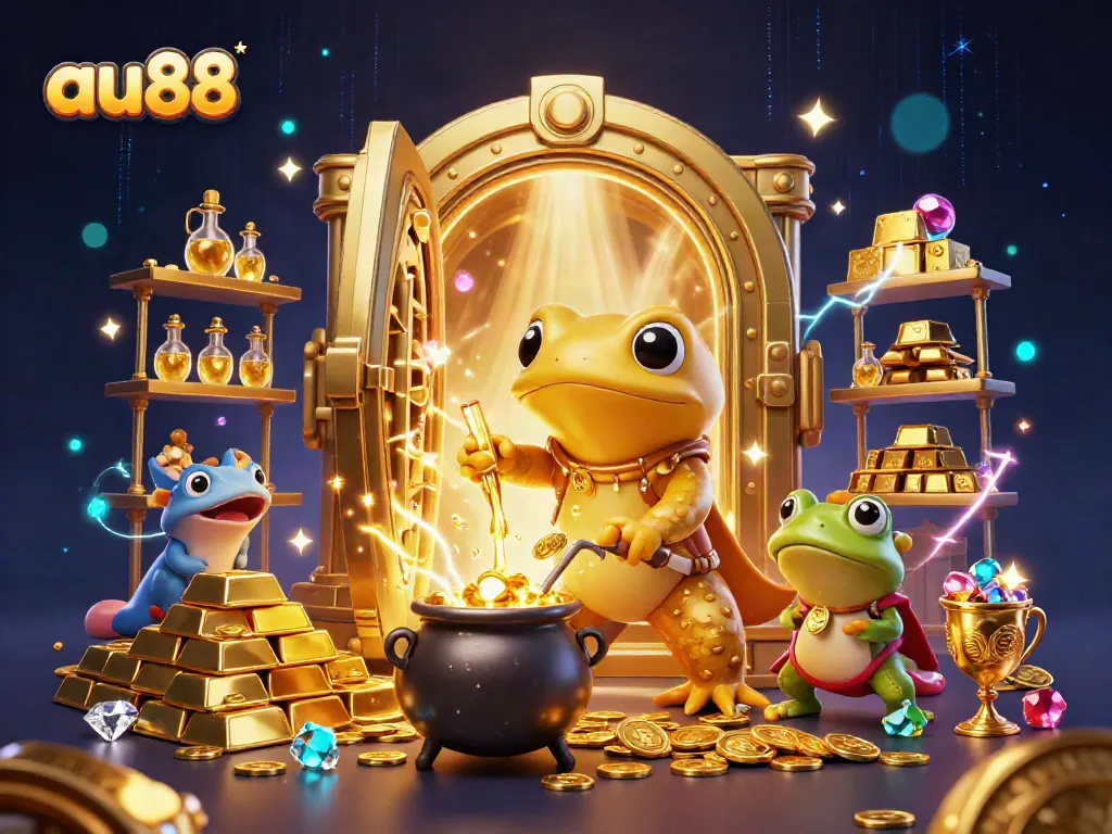Experience dazzling wins with au88 in this magical casino world filled with gold coins and jewels.