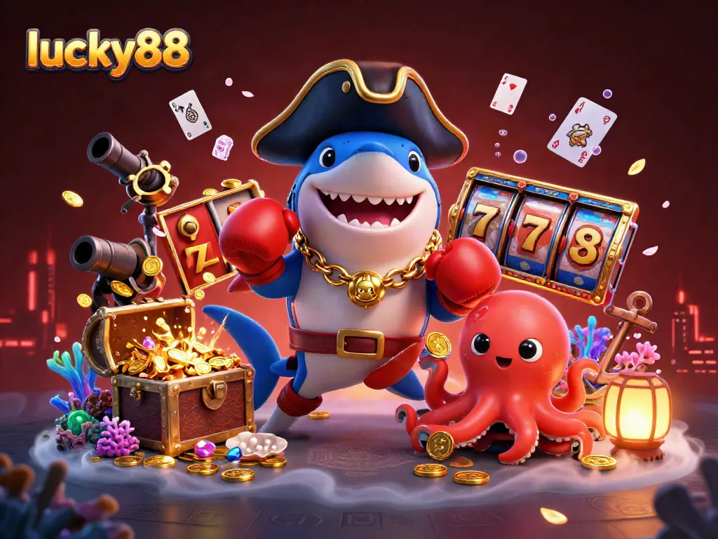 Win big at lucky88 in an exciting underwater casino adventure with vibrant characters and thrilling game elements.