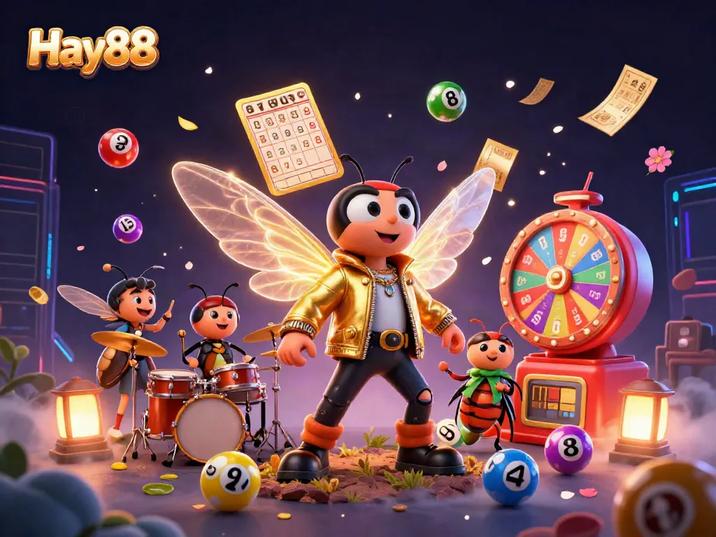 Experience thrilling jackpots with Hay88’s rocking 3D characters and vibrant casino elements.