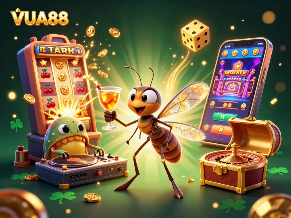 Experience thrilling gameplay with VUA88's captivating online casino attractions bursting with excitement.