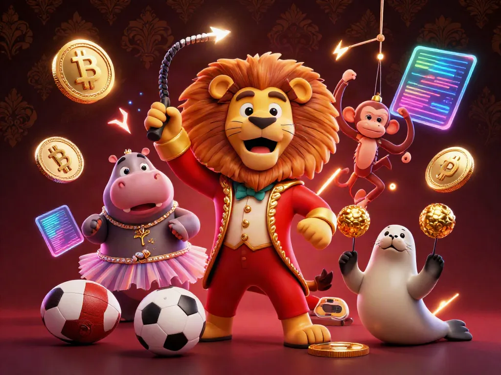 Experience the thrill of keo nha cai wc with a colorful 3D circus scene featuring lively characters and rich sports betting elements.