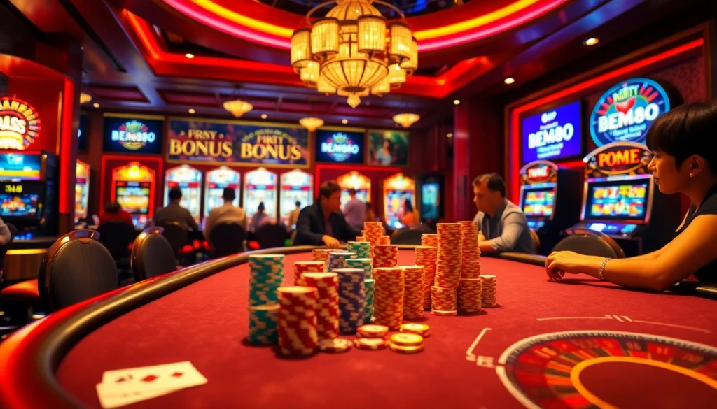 Engage in exciting gameplay and ĐĂNG KÝ BEM88 for thrilling casino experiences and bonuses.