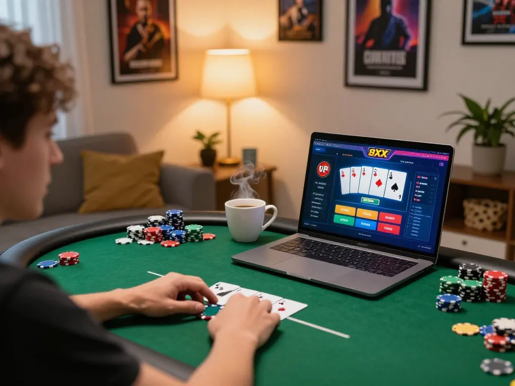 Play poker online with excitement as 8XX VIP gaming interface enhances your strategy.