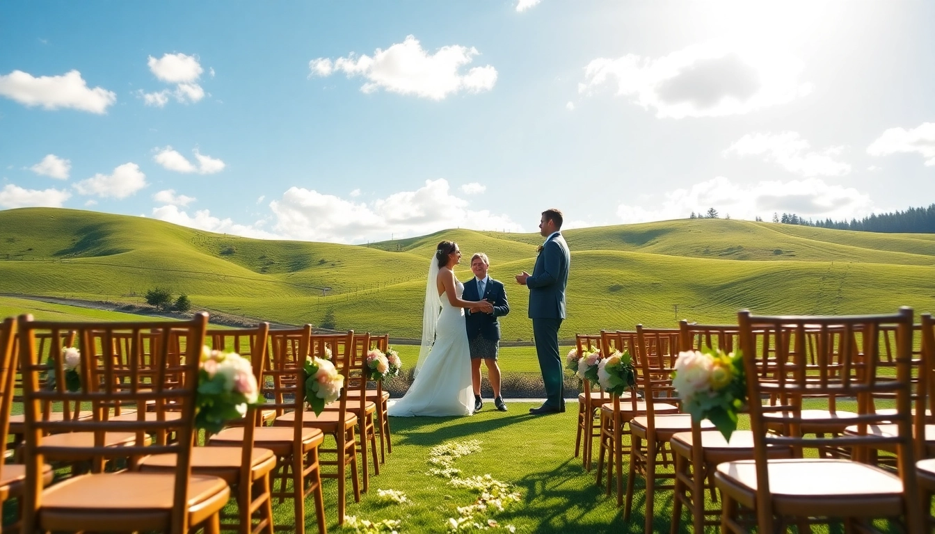 Experience the charm of northern california wedding venues with a beautiful outdoor ceremony setting.