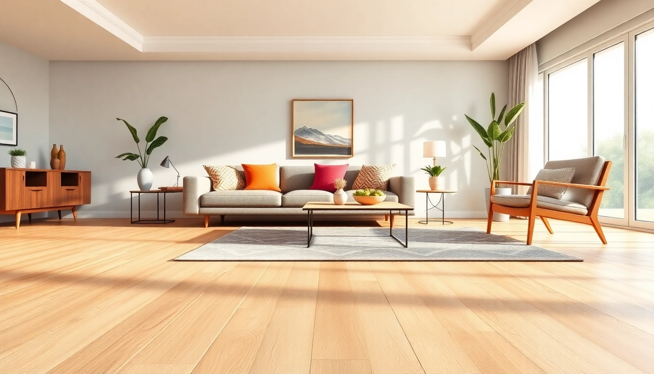 Explore lvt flooring in a beautifully designed living room with natural lighting.
