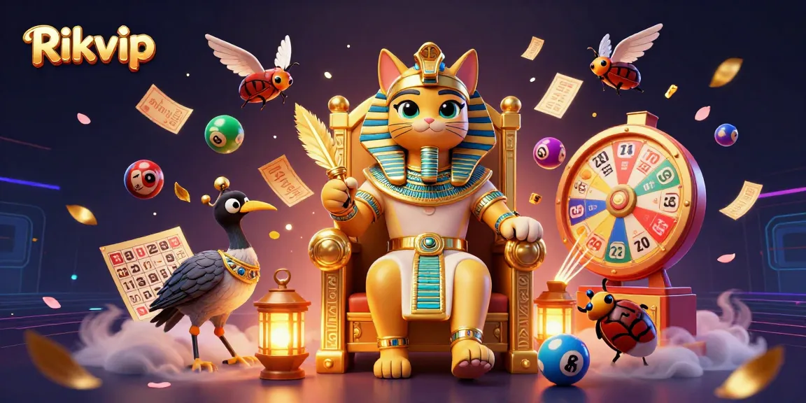 Experience the thrills of Rikvip with vibrant lottery action and dynamic 3D gaming elements.