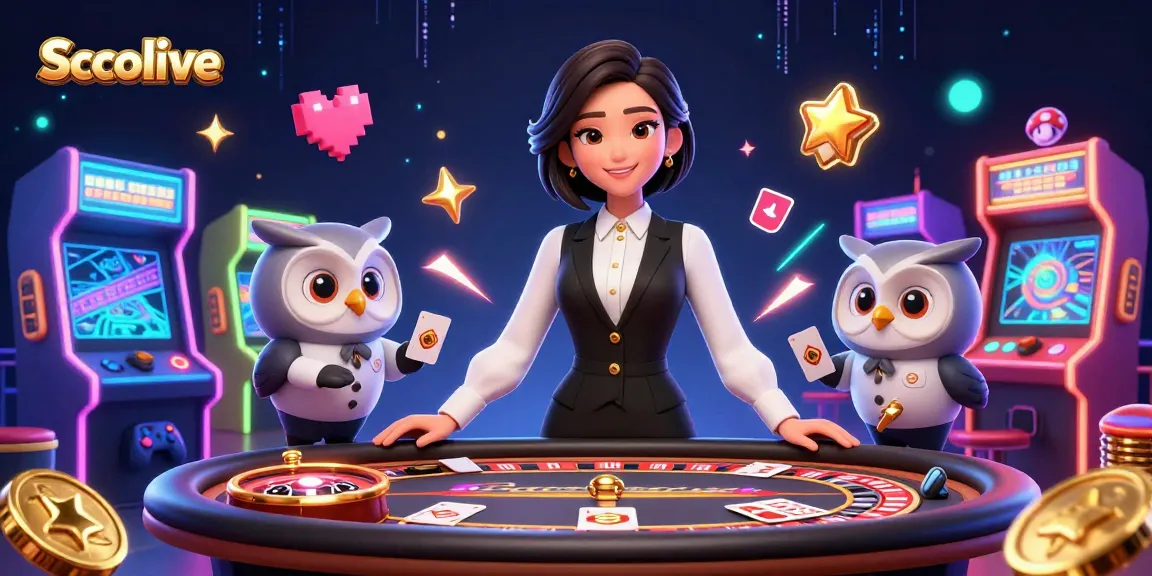 Socolive showcases thrilling baccarat action with a professional dealer in a casino atmosphere.