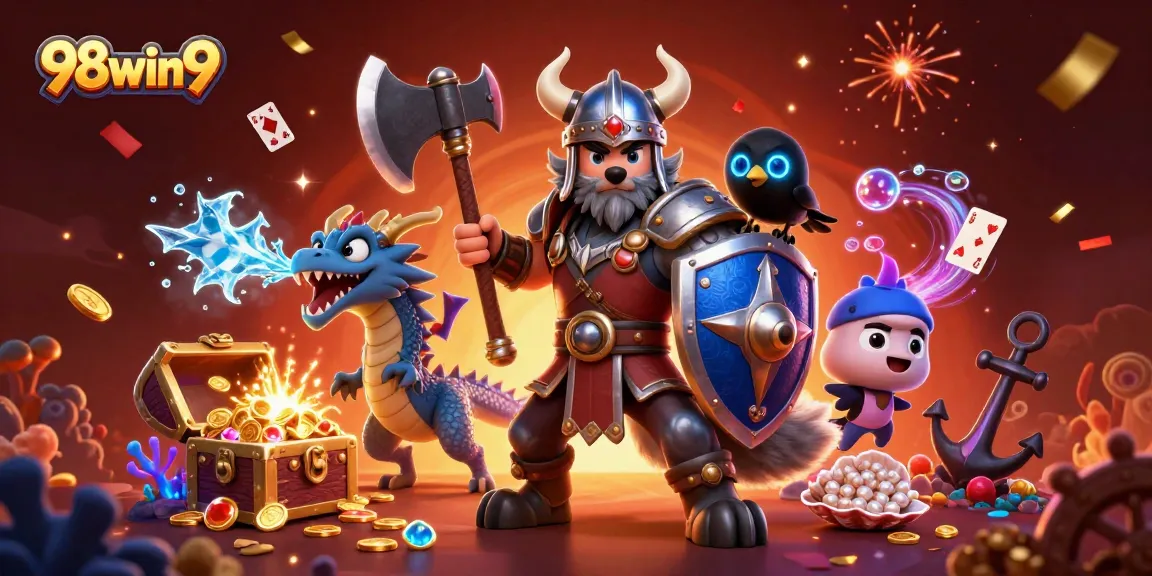 Engage with exciting slots and jackpots at 98win9 featuring dynamic gameplay and vibrant characters.