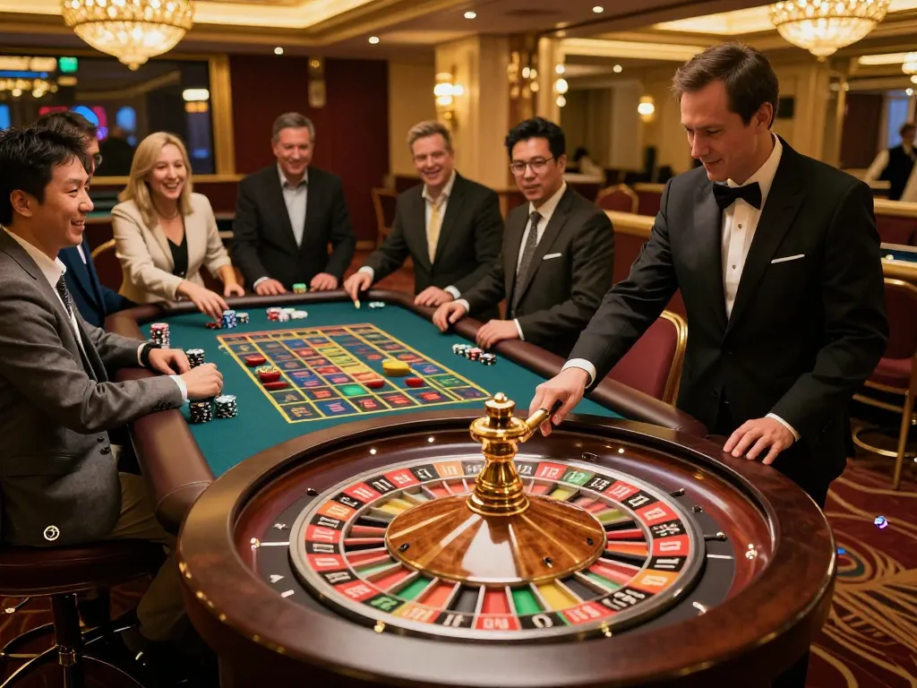 Experience the thrill of roulette gaming at ta88ac casino with exciting spins and tense moments