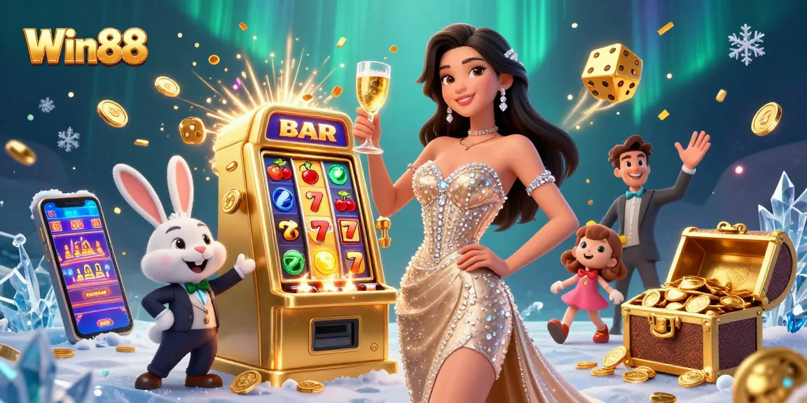 Play thrilling slot games with Win88 in an exciting casino atmosphere bursting with prizes.