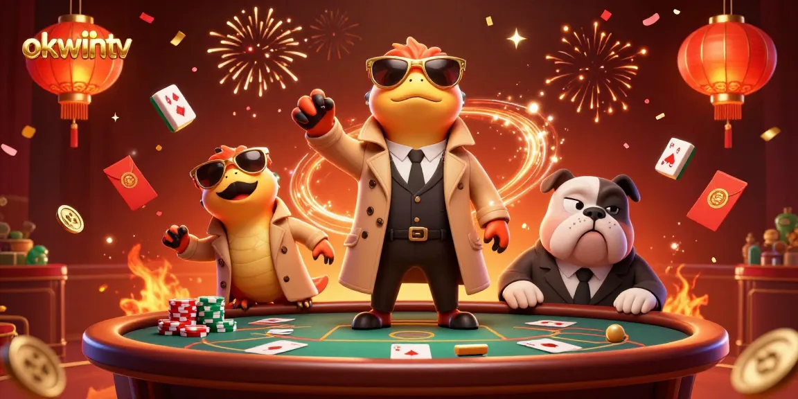 Experience thrilling poker action with okwintv in an ultra-detailed casino scene.