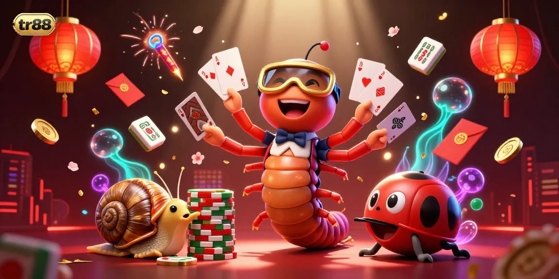 Experience thrilling gameplay at tr88 with a dynamic millipede dealer and high-stakes casino elements.