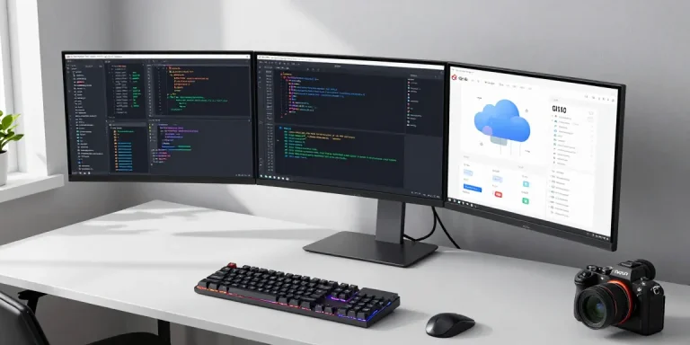 Gi8 software development environment showcasing advanced coding and cloud computing technologies.