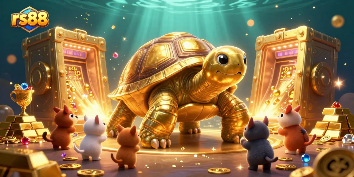 Experience thrilling gameplay at rs88 with a vibrant tortoise pinball machine and treasure bursts.