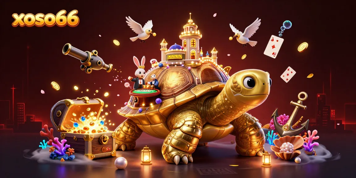 Experience thrilling adventures at xoso66 with a dazzling 3D casino scene filled with fun and excitement.
