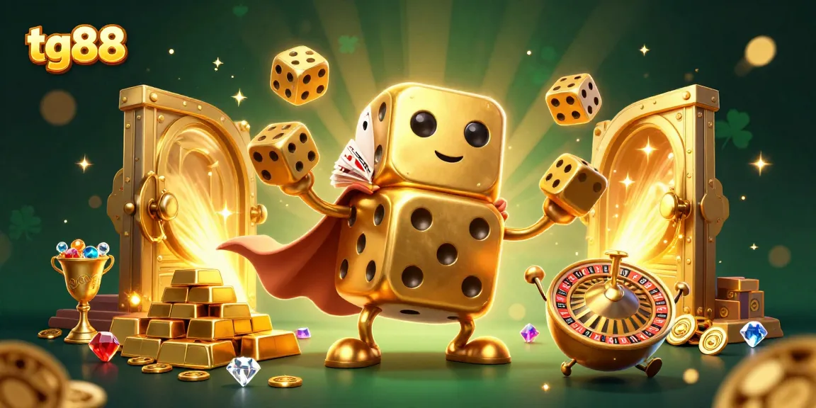 Join the excitement at tg88 with a dazzling showcase of golden treasures and dynamic casino characters.