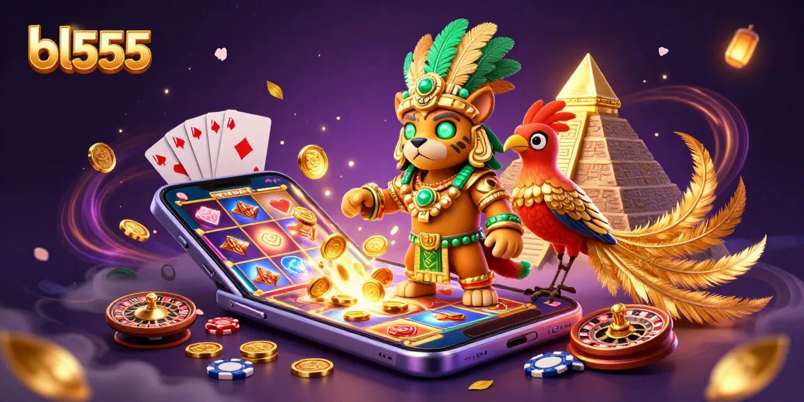 Experience thrilling gameplay at bl555 with a vibrant casino scene full of rich elements!