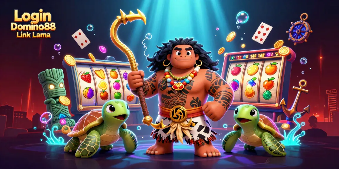Engage with Login Domino88 Link Lama through vibrant casino scenes featuring thrilling slot gameplay elements