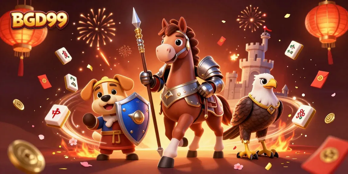 Experience thrilling gameplay with BGD99's vibrant casino elements and characters.