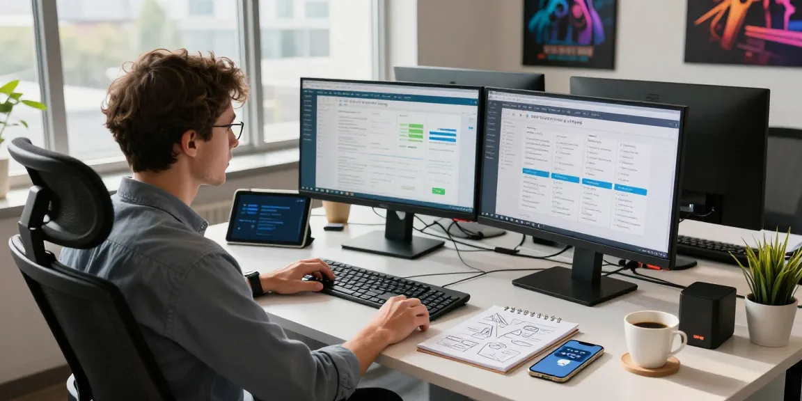Enhance your visibility with a casino link building package while a marketing expert analyzes strategies in a modern workspace.