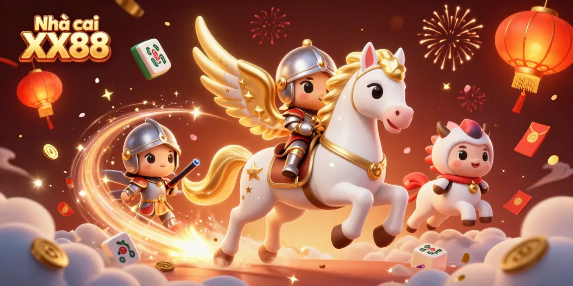 Engage with Nhà cái XX88's vibrant casino offerings amidst celestial adventures and dynamic game symbols.