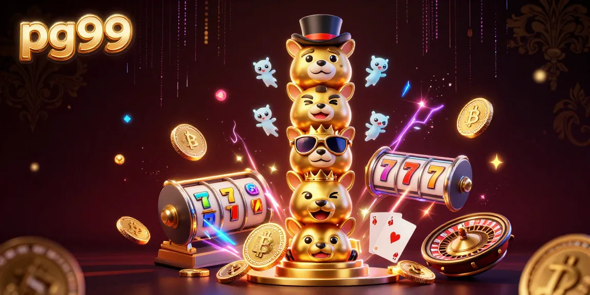 Experience exciting gambling with pg99, showcasing vibrant casino elements and rich visuals.