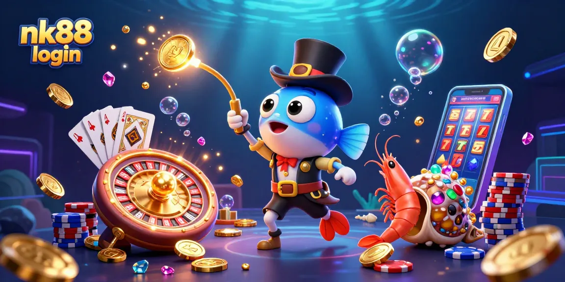 Engage with exciting gameplay at nk88 login featuring unique characters and casino elements.