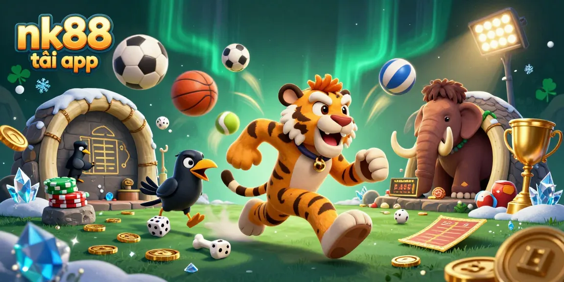 Join the fun with nk88 tải app as players bet and win at the prehistoric casino adventure!
