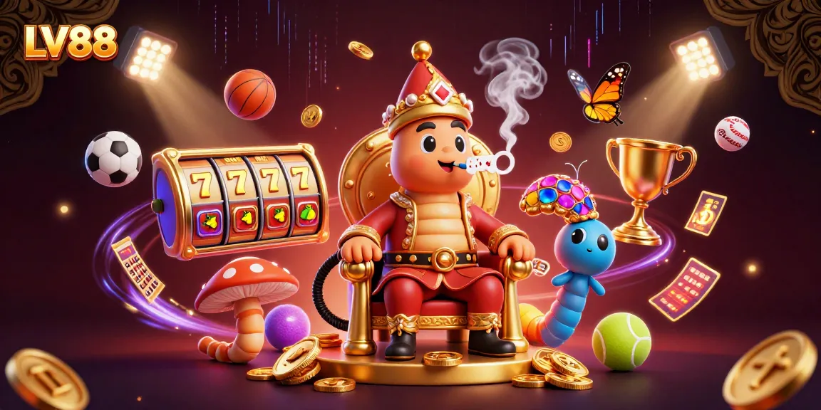 Win exciting rewards at LV88 with dynamic casino games featuring a lavish caterpillar and rich visuals.