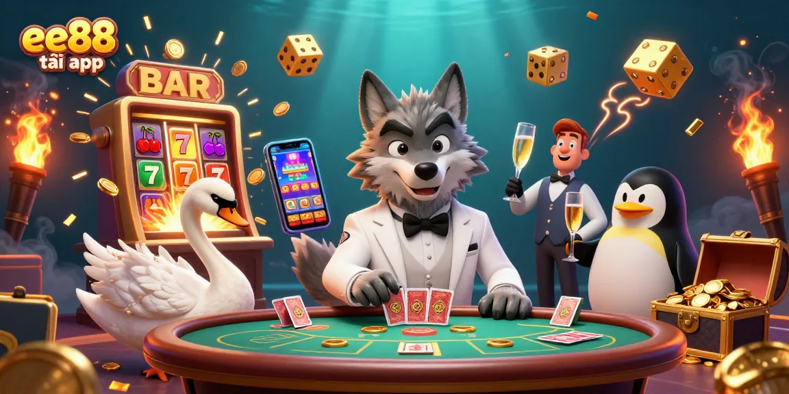 Play at the ee88 tải app with exciting 3D casino characters and dynamic game visuals.