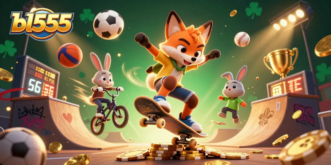 Experience thrilling gameplay at bl555 with 3D cartoon characters showcasing vibrant casino excitement.